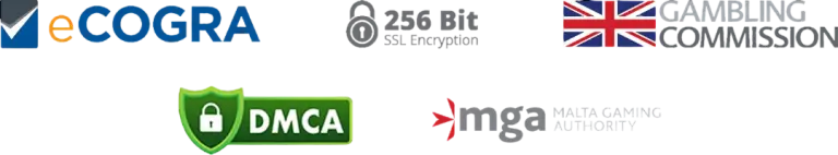 ecogra-256bitsslenctyption-gamebingcommission-dmca-mgagamingauthority